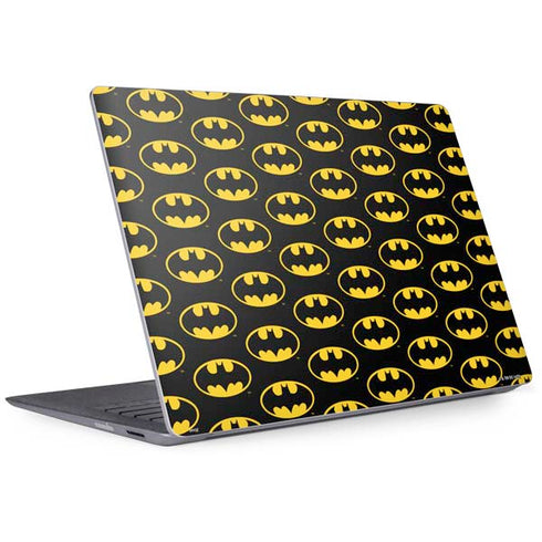 DC Comics Batman Logo Pattern Surface Laptop 2 Skin